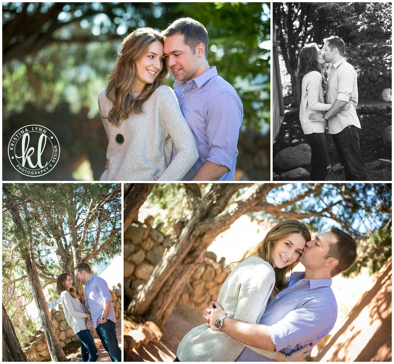 Destination engagement session at Red Rocks by Denver wedding photographer Kristina Lynn Photography & Design