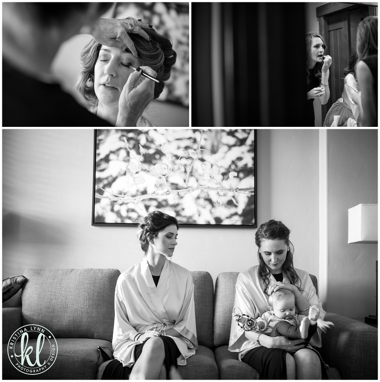 An elegant and modern Colorado mountain wedding captured by photographer Kristina Lynn Photography & Design.