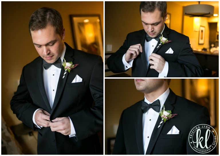 An elegant and modern Colorado mountain wedding captured by photographer Kristina Lynn Photography & Design.