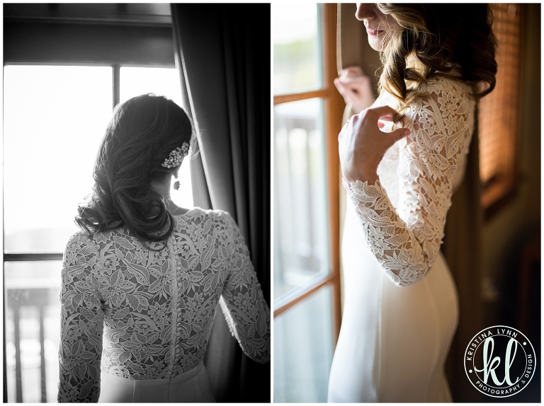 An elegant and modern Colorado mountain wedding captured by photographer Kristina Lynn Photography & Design.