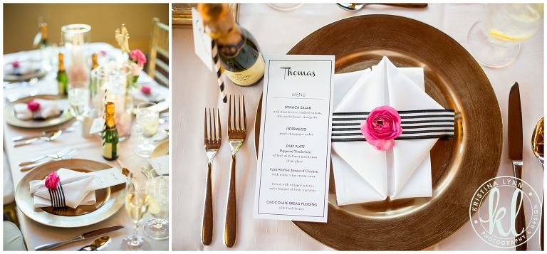 An elegant and modern Colorado mountain wedding captured by photographer Kristina Lynn Photography & Design.