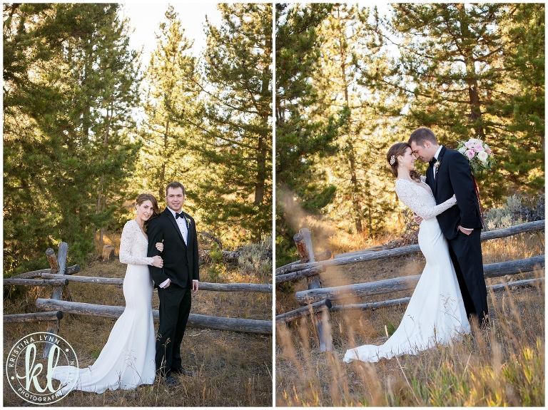 An elegant and modern Colorado mountain wedding captured by photographer Kristina Lynn Photography & Design.