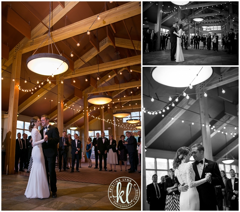 An elegant and modern Colorado mountain wedding captured by photographer Kristina Lynn Photography & Design.