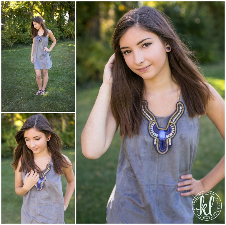 Bold statement necklaces with beads and metal are trendy for fall 2015 | Photographed by Kristina Lynn Photography & Design