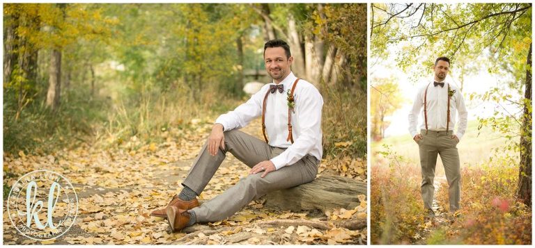 A casual yet stylish groom look | Design by Bella Lu Floral | Photographed by Kristina Lynn Photography & Design | Denver, Colorado