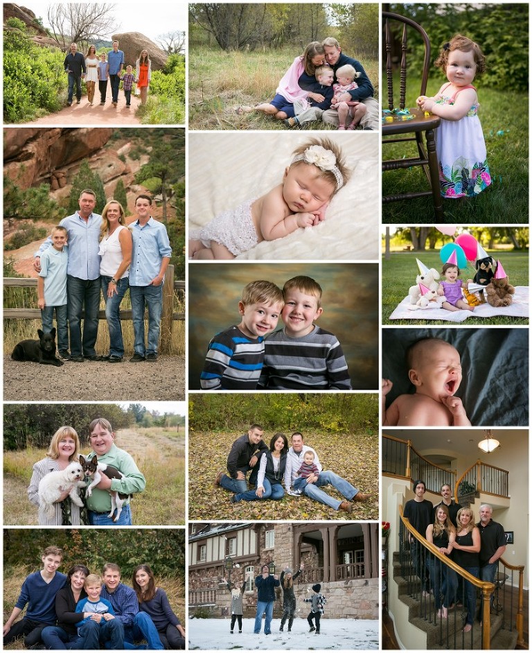 A look back at my newborn, children and family sessions of 2015 | Lone Tree photographer Kristina Lynn Photography & Design