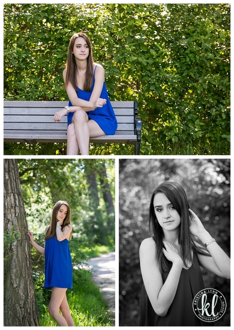 Fashion forward senior photos in a park | Littleton, Colorado | Denver senior photo by Kristina Lynn Photography & Design