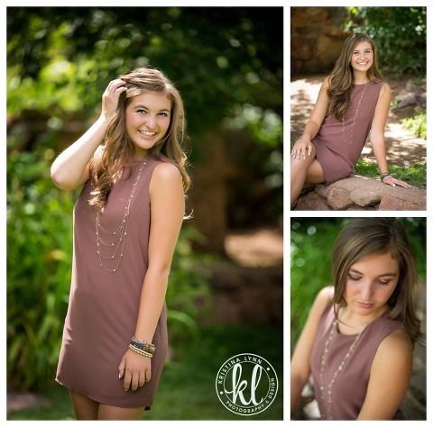 Senior photo session at Red Rocks Park