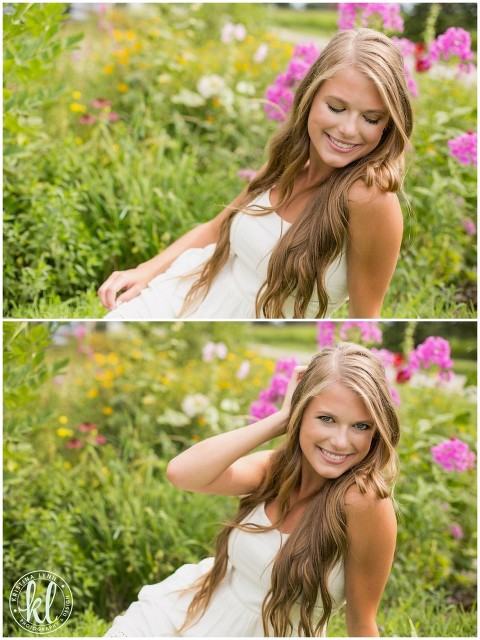 A timeless high school senior girl look | Image by Littleton photographer Kristina Lynn Photography & Design