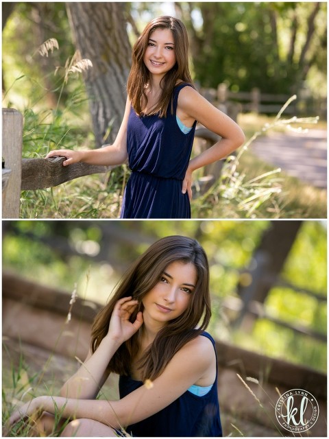 Teen girl photographed at a nature center in Littleton Colorado | Image by Kristina Lynn Photography & Design.