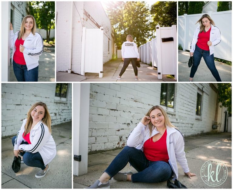 Alexa Graduation Photos in Clarion Iowa Kristina Lynn Photography