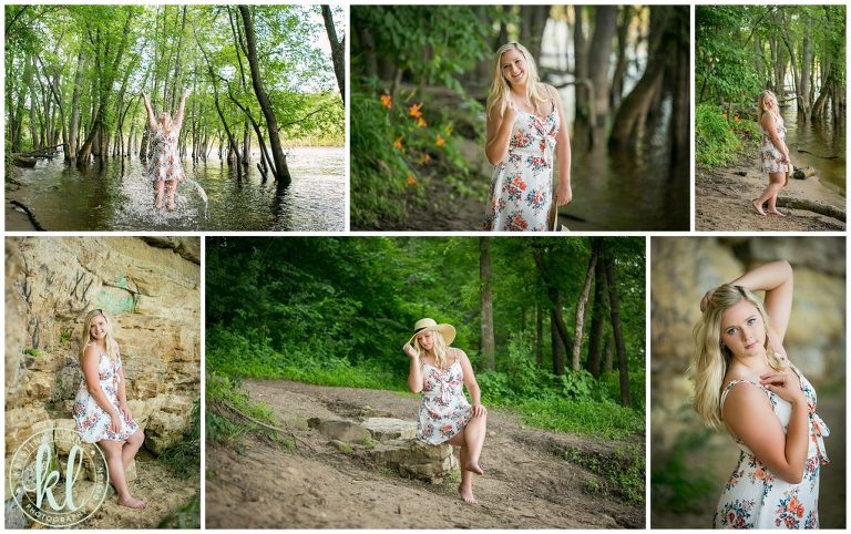 high school senior pictures along the st croix river near stillwater minnesota