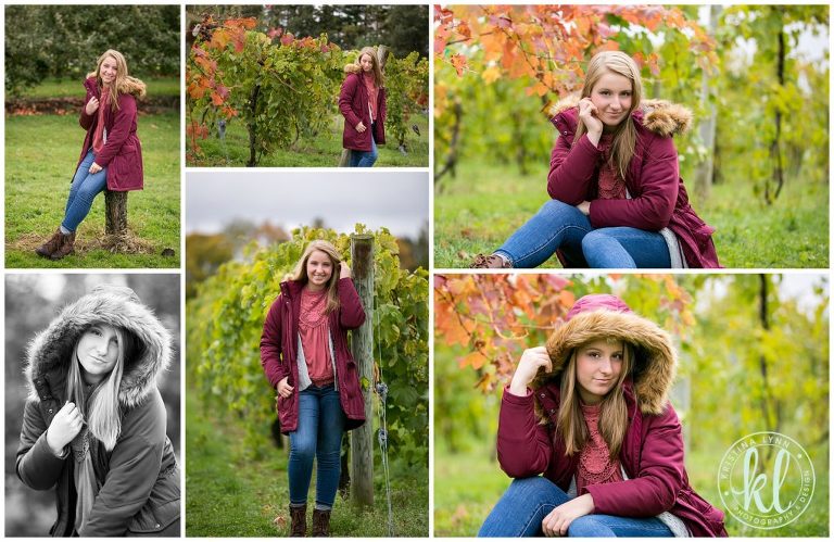 outdoor fall senior portraits session at aamodts apple farm in stillwater minnesota