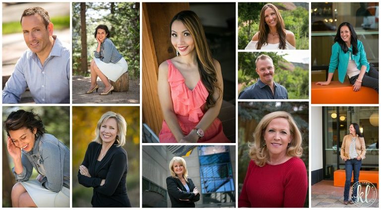 KLPD Collage Image of Headshots & Professional Personal Branding Sessions