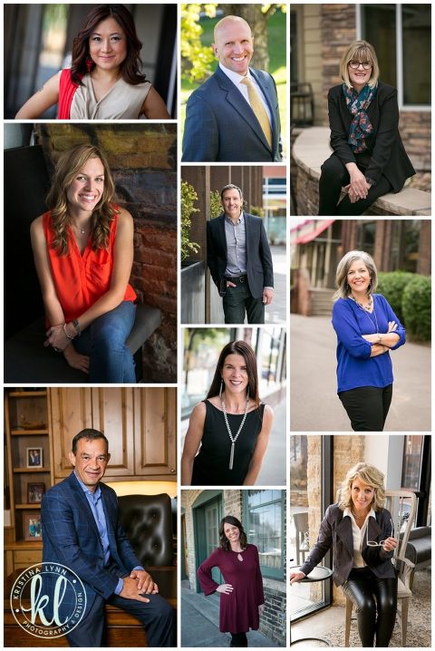 Collage Image Featuring Professional Headshot Photos 