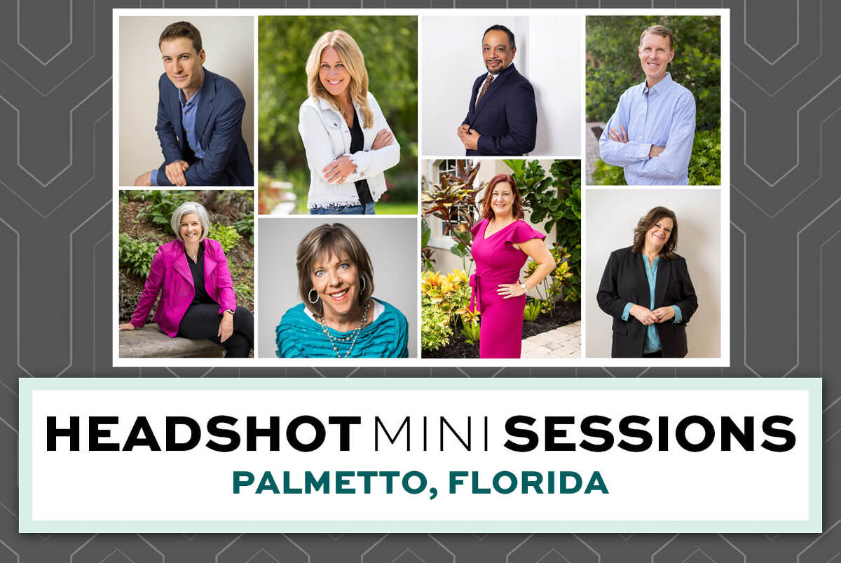 Headshot Photo Mini Sessions in Palmetto Florida