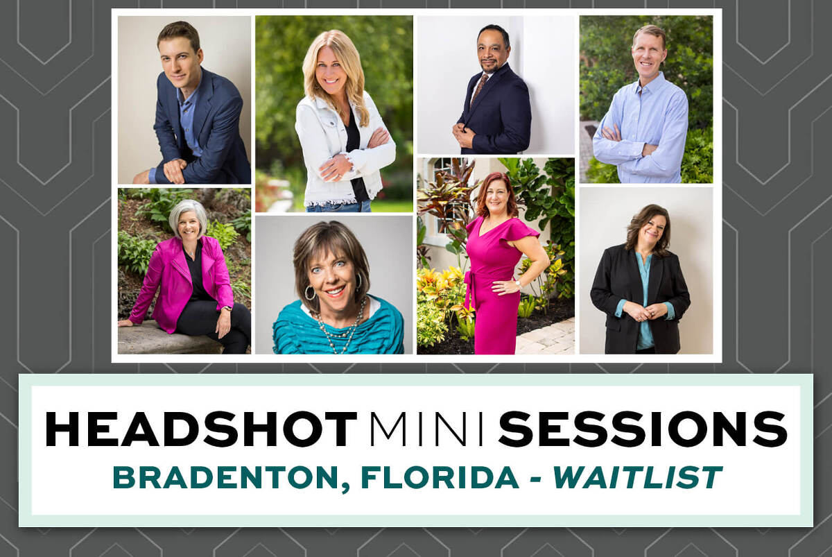 Headshot Photo Mini Sessions in Bradenton Florida